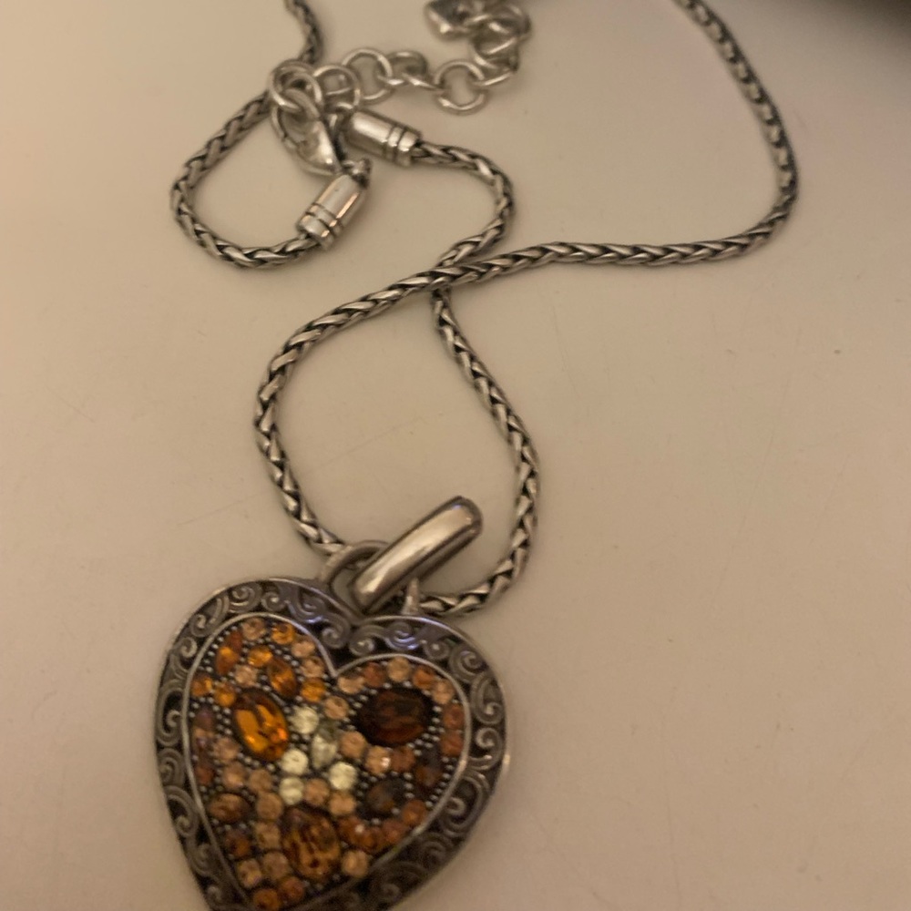 Brighton necklace and earrings
